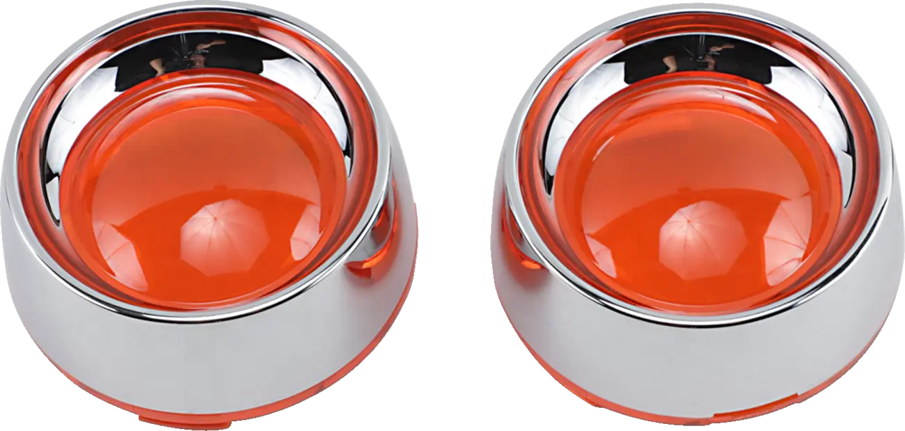 Kuryakyn Deep-dish Bezels For Bullet Turn Signals