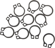 Eastern Motorcycle Parts Clutch Pushrod Snap Rings 10-pack