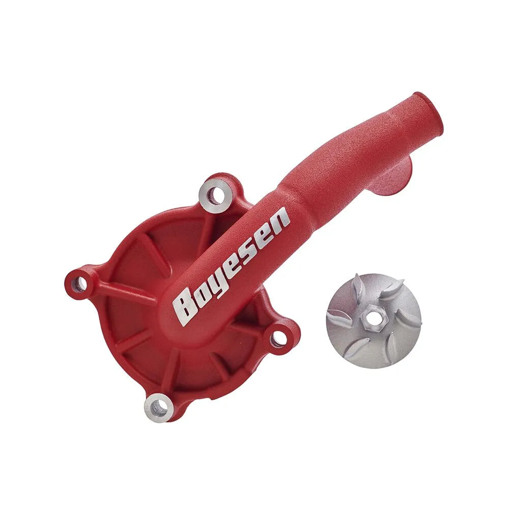 Boyesen Supercooler Water Pump Cover & Impeller Kit - Red