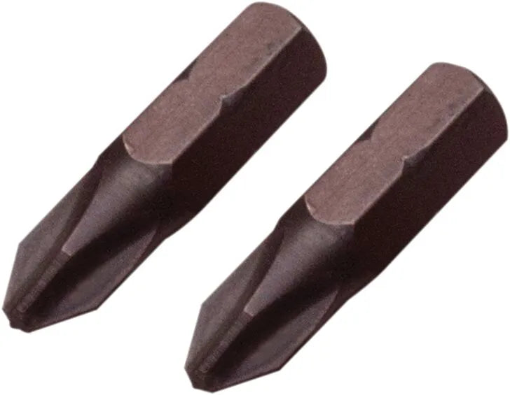 Motion Pro JIS Cross-Head Hex-Drive Bits #2 Black Pair