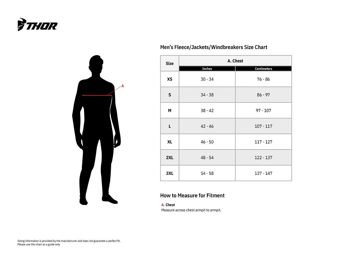 Thor Terrain Jacket Charcoal