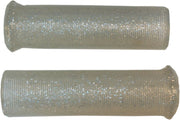 Emgo Star Fire Flake Grips - Silver Sparkle