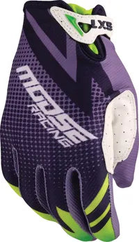 Moose Offroad Youth Sx1™ Gloves - Green/Purple/White