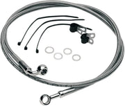 Drag Specialties rustfri bremseslange kit - forreste øvre