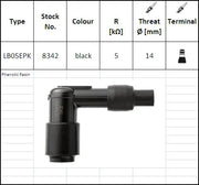 Ngk Spark Plugs Resistor Covers - 14mm