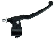 Domino Front Brake Lever Assembly - Black Aluminum