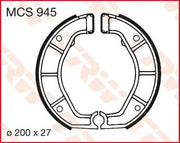 Trw Mcs945 Bremseklodser - Organic Compound - Rear
