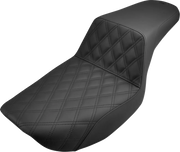 Saddlemen Step-up Seat - For Harley Davidson