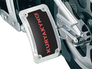 Kuryakyn Curved Side-mount License Plate Holder