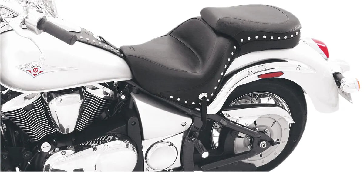 Mustang Wide Touring Seat - Enhanced Comfort - For KAWASAKI
