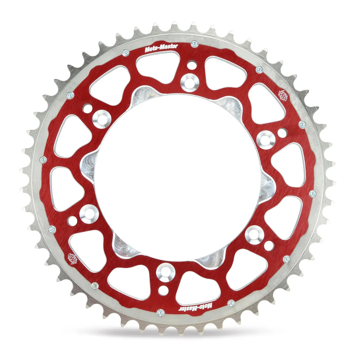 Moto-master Fusion Dual Rear Sprocket 520 - Red