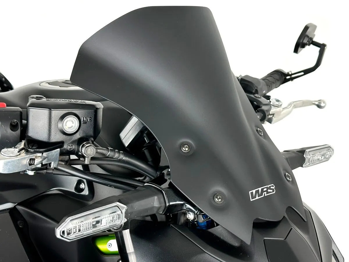 Wrs Windscreen - Naked Bike - Black Matte