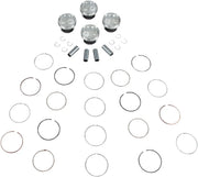 Wiseco Forged Piston Kit - 600cc, 13.5:1 Compression