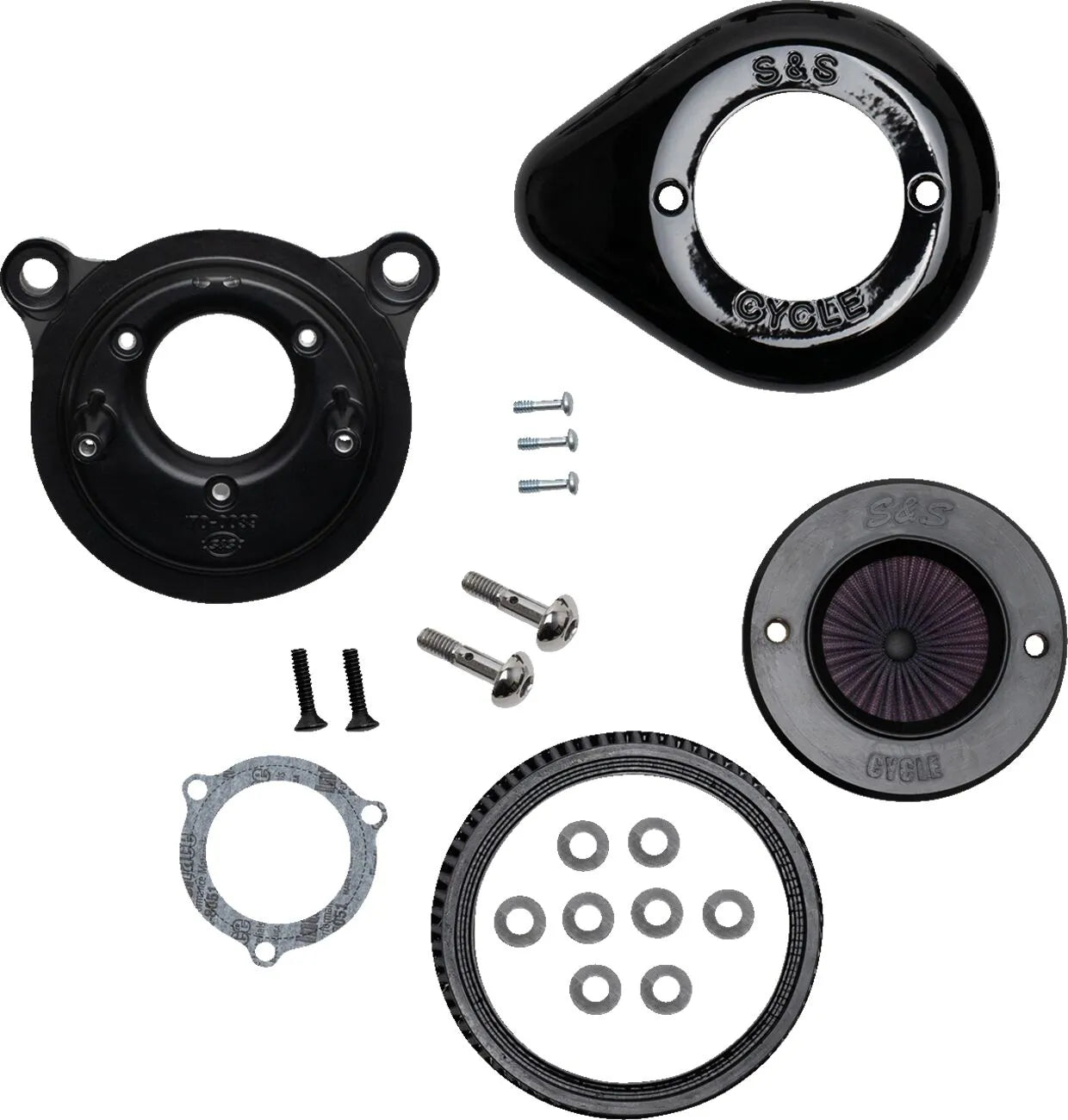 S&s Cycle Air Stinger Stealth Air Cleaner Kit