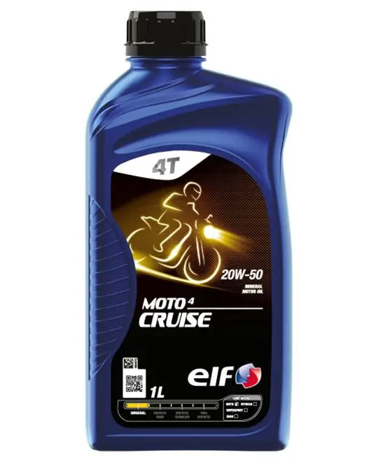 Elf Moto 4T Cruise 20w-50 Engine Oil 1 liter