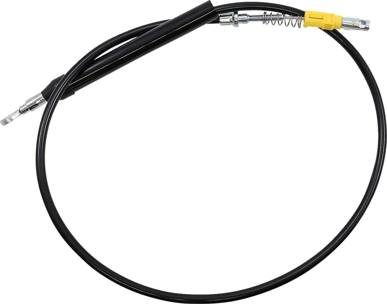 La Choppers Black Vinyl Clutch Cable for Ape Hanger Handlebars