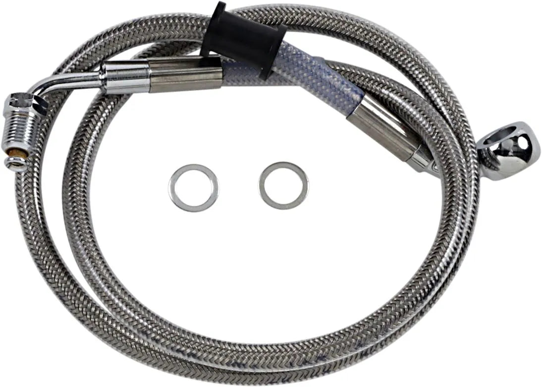 Drag Specialties Forlænget Bremse Slange Til Abs - 31.25"