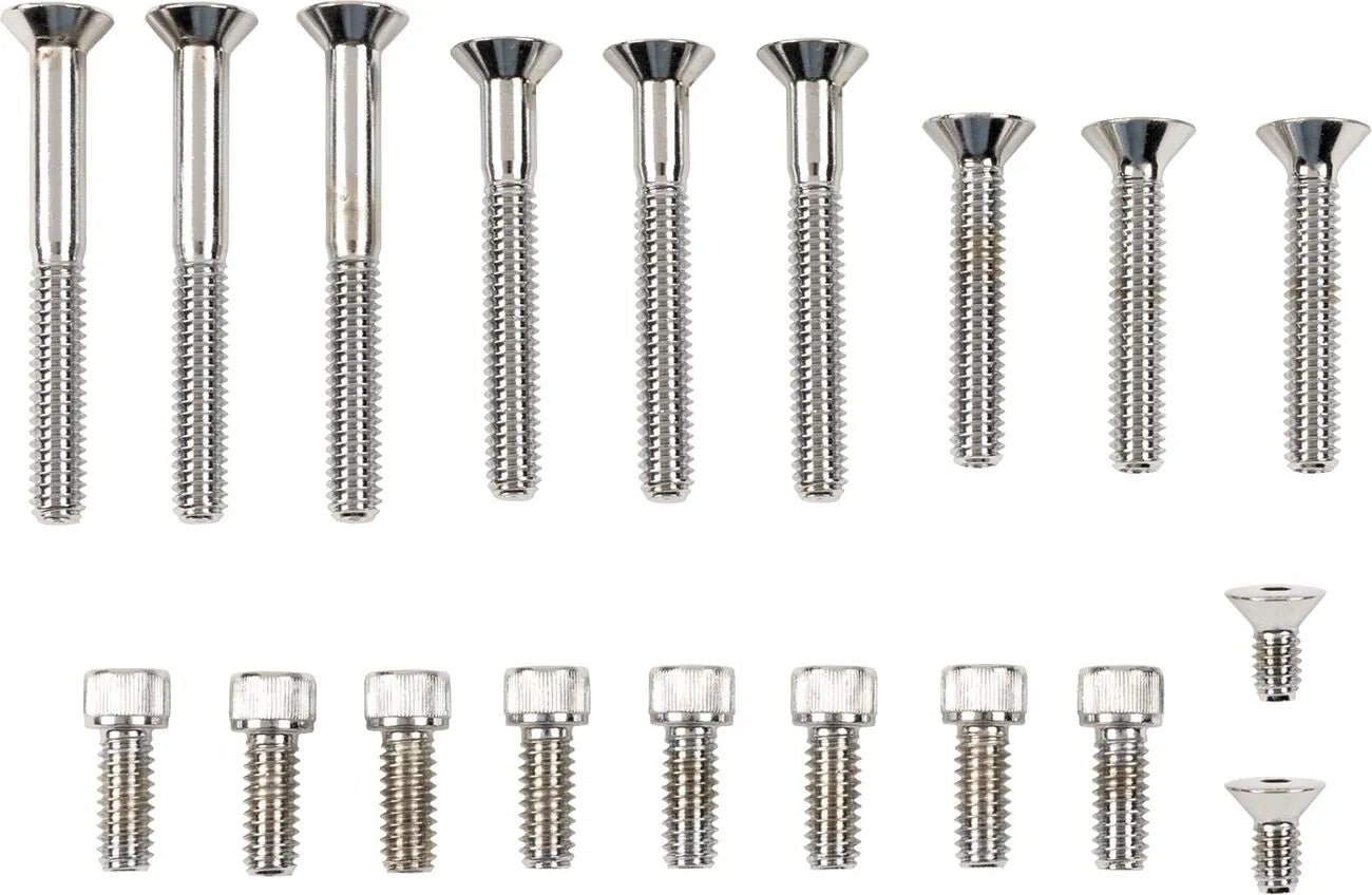 Drag Specialties Bolt Set for Primary/Transmission Side & Derby