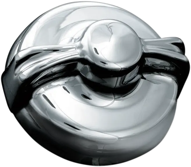 Kuryakyn Easy-turn Oil Dipstick Cover - Chrome Finish