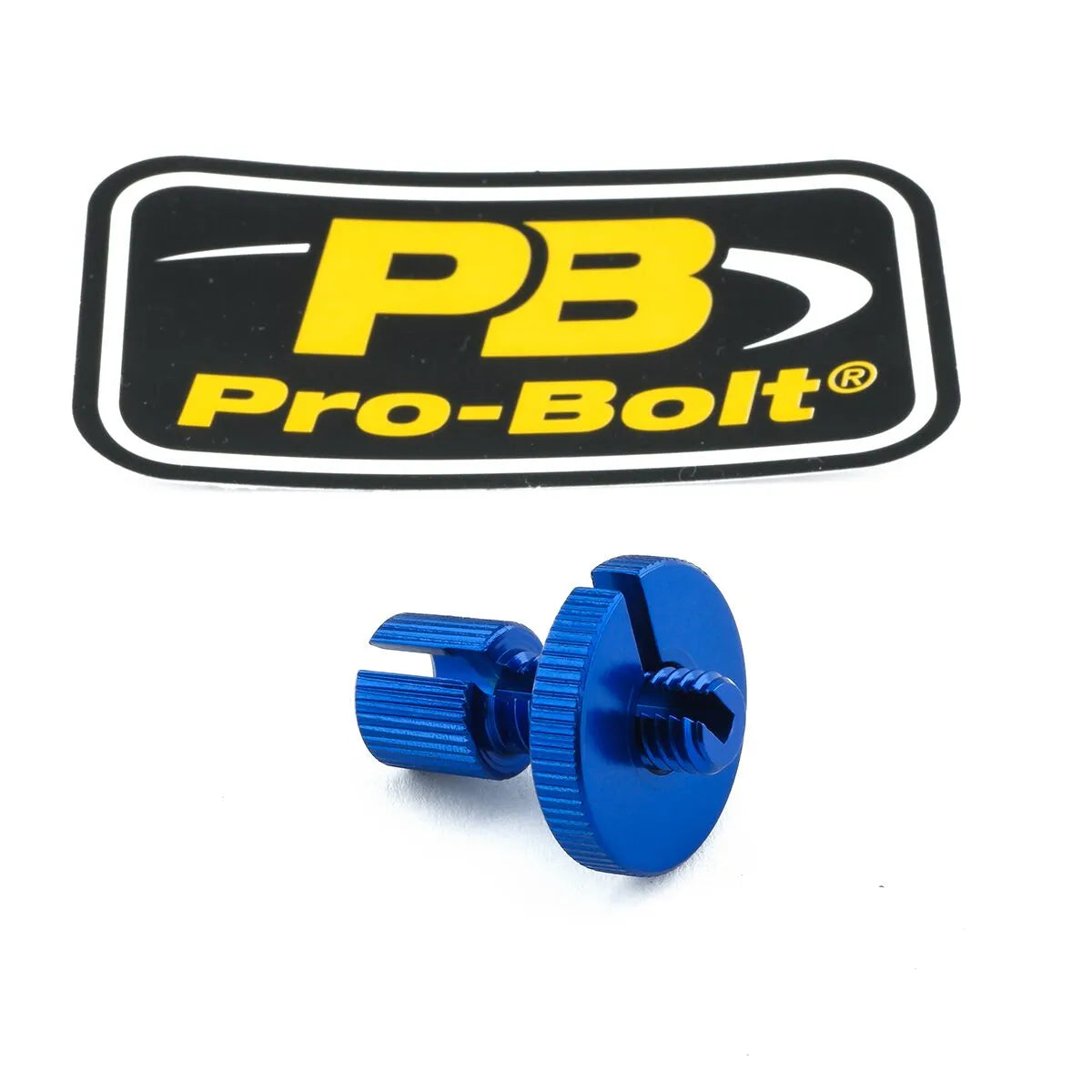 Pro Bolt Aluminium Cable Adjuster - Blue