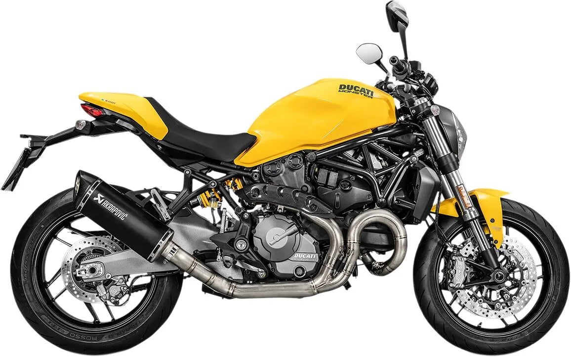 Akrapovic Slip-on Line Muffler For Ducati Monster 1200