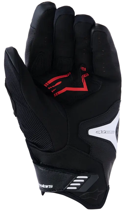 Alpinestars SP-R Pro Gloves Black White Red