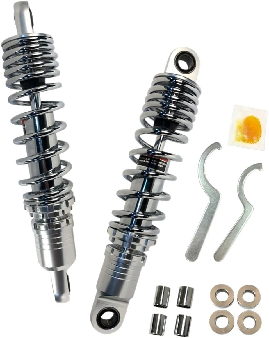 Drag Specialties Premium Shocks Ride-height Adjustable