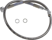 Drag Specialties Forlænget Bremseslange til Abs - 23.5"