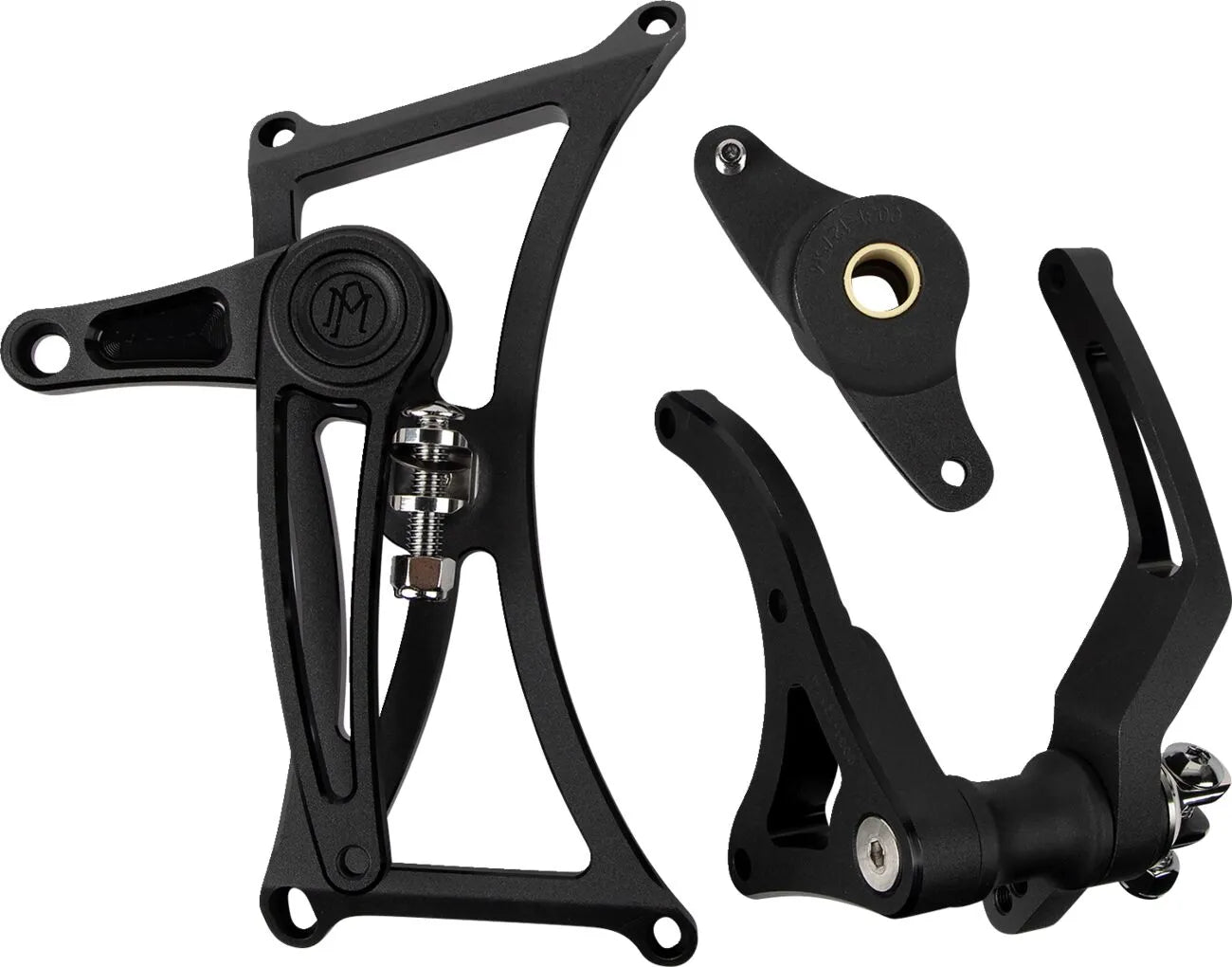 Performance Machine Mid Controls - Black Anodized