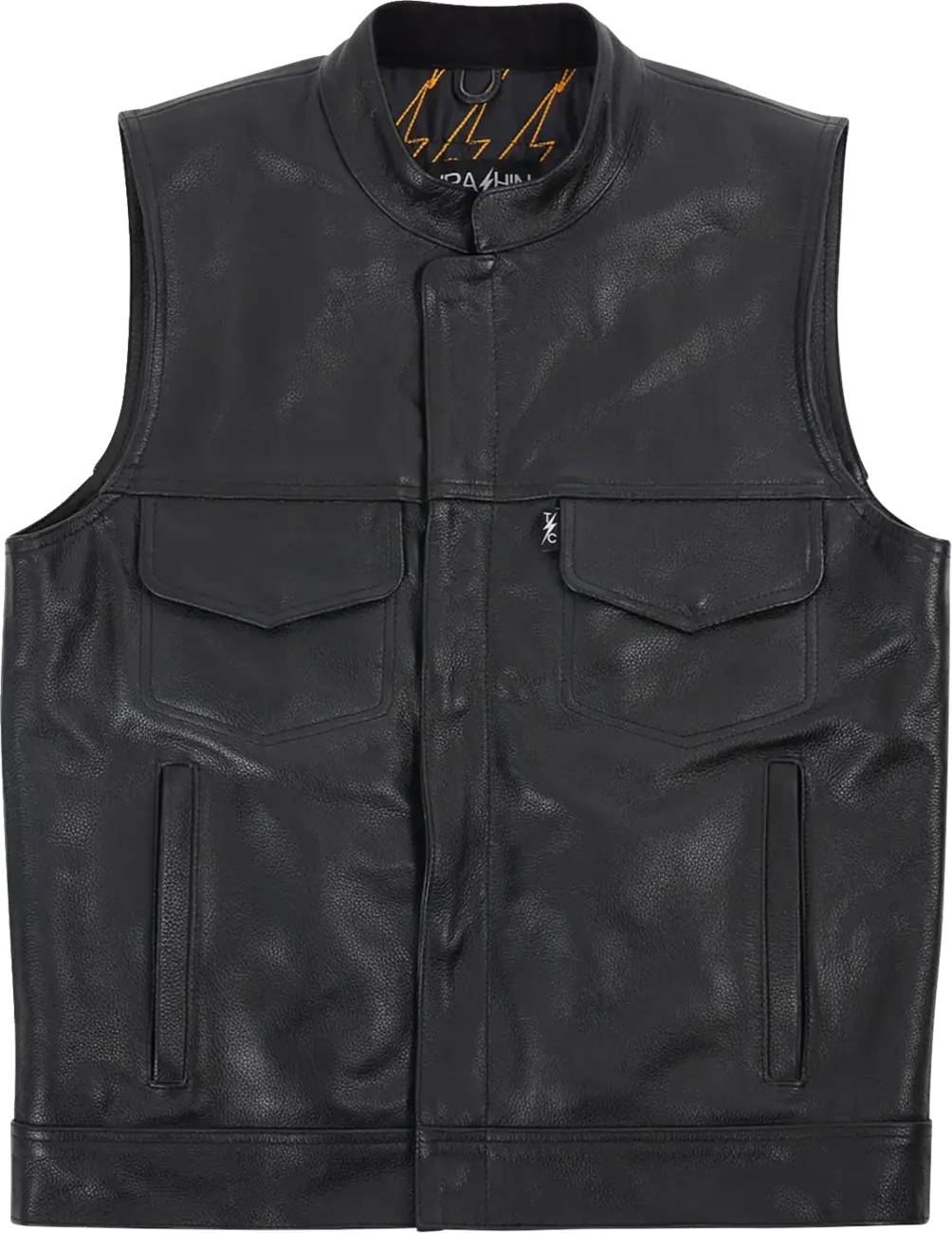 Thrashin Supply Co Mulholland Leather Riding Vest