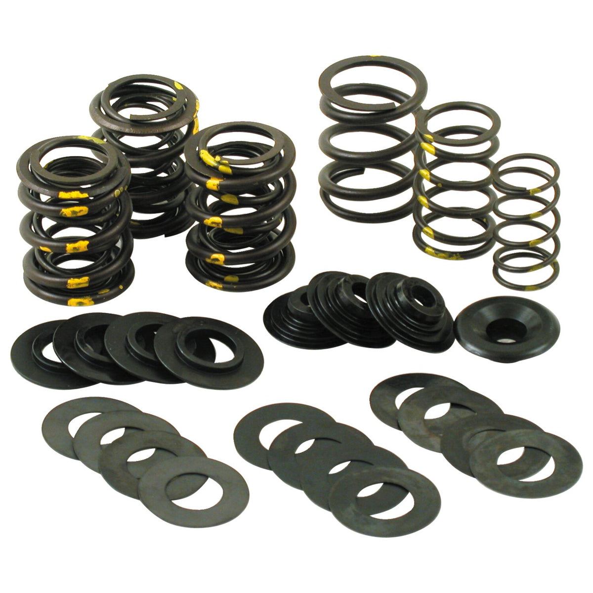 S&S valve spring kit - Steel top collars .590" lift