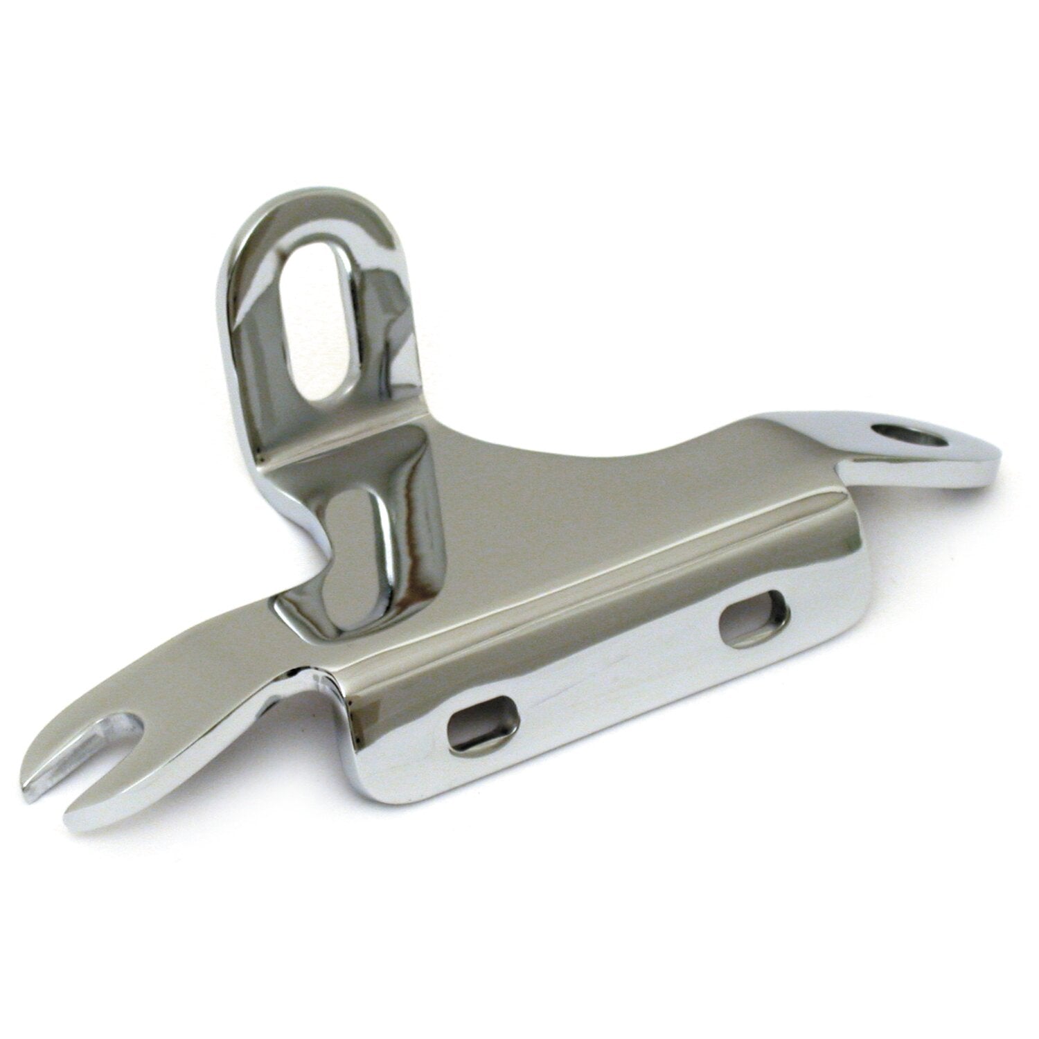 MCS Motor mount w/coil mount - no ignition switch hole - Chrome