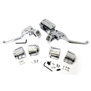 MCS Chrome h.bar control kit 5/8" bore