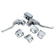 MCS Chrome h.bar control kit 3/4" bore