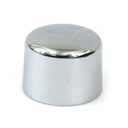MCS Front axle nut cap kit - Chrome