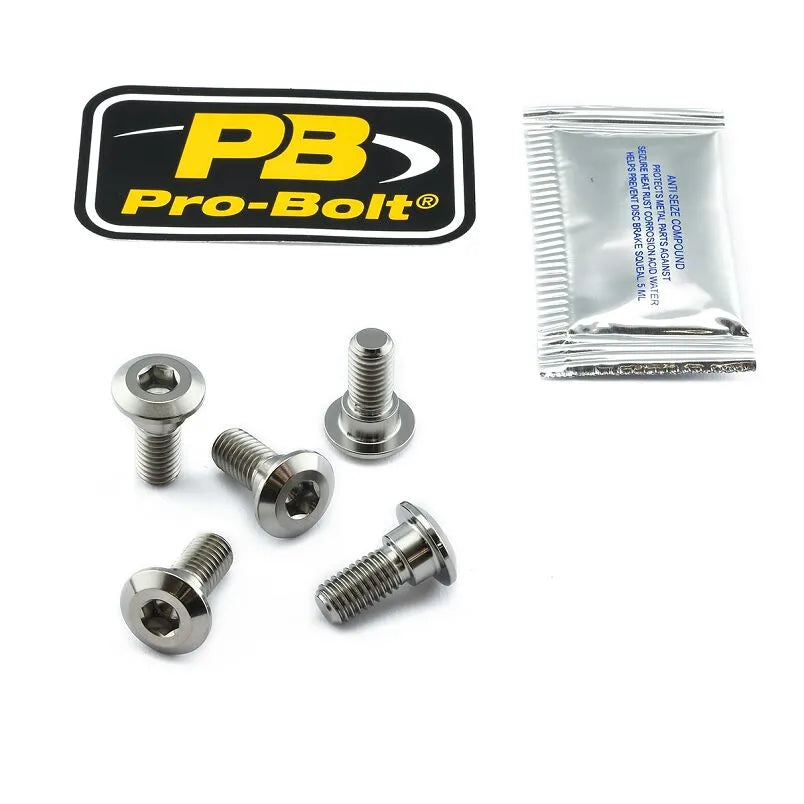 Pro Bolt Titanium Bremse Rotor Monteringsbolt Kit