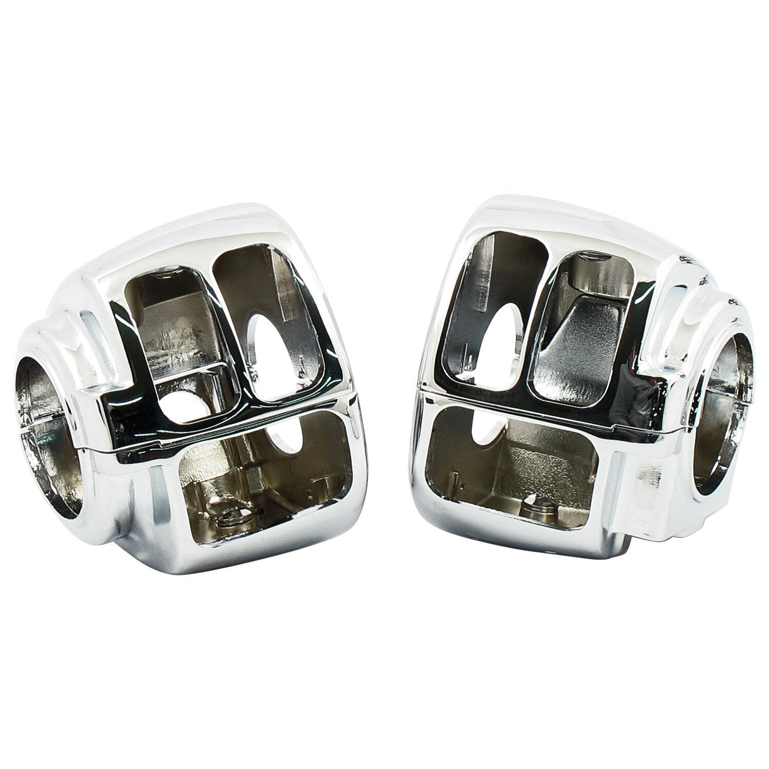 MCS Switch housing set - Chrome