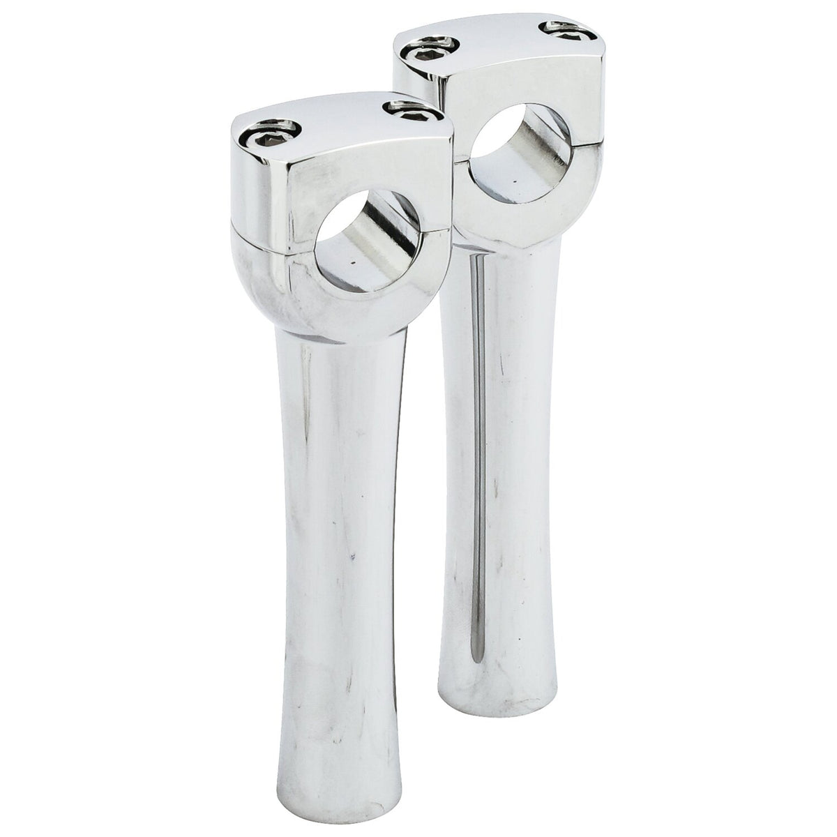 MCS Dighton 6" domed risers - Chrome