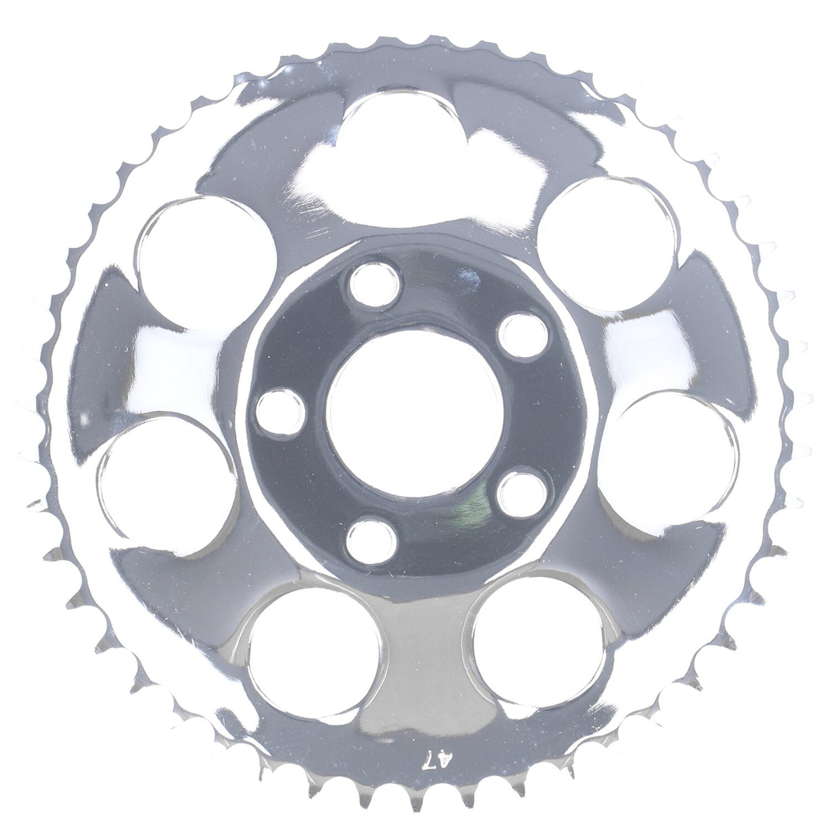 MCS Rear sprocket chrome - 47t