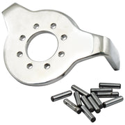 MCS Triple tree mounted fork stop kit - Stainless