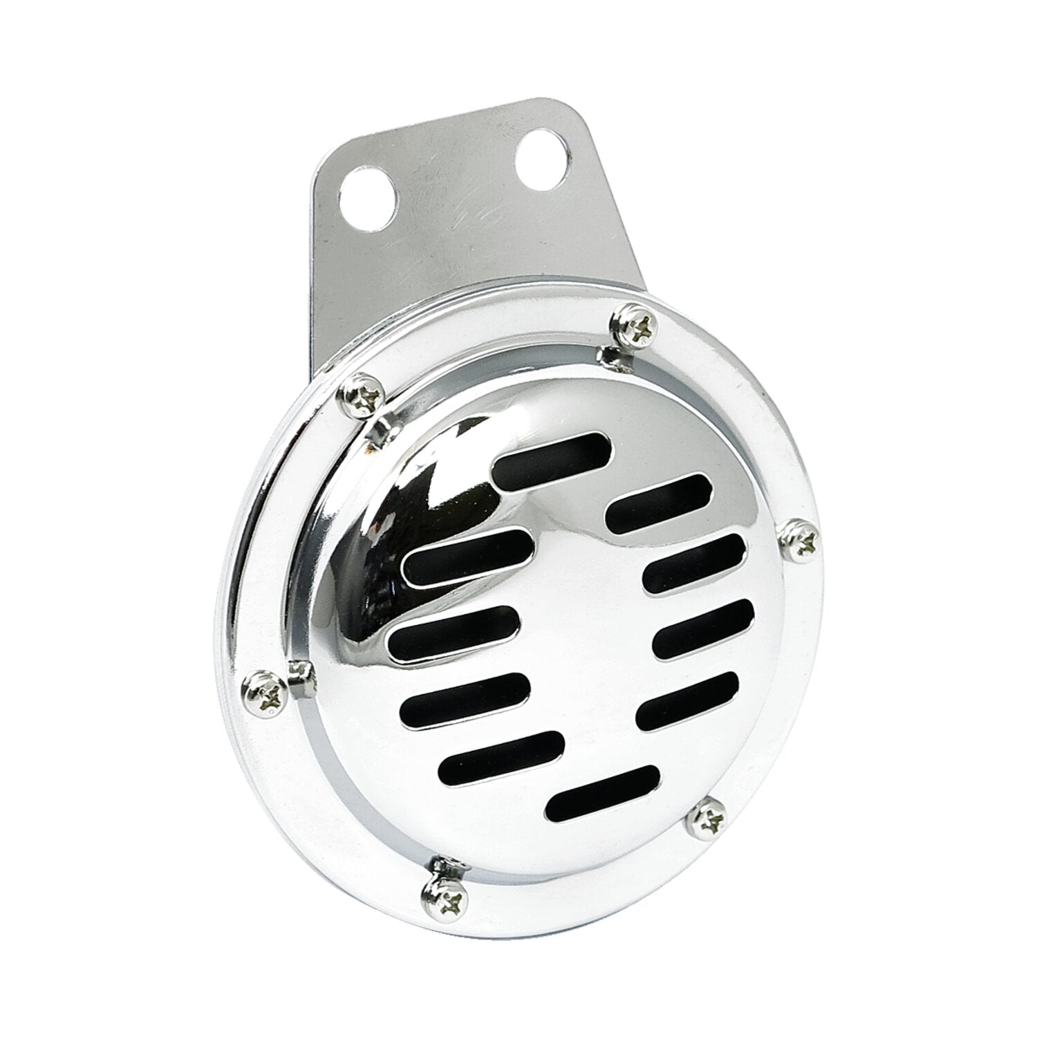 MCS 4" custom horn - 12-volt - horizontal slotted - Chrome