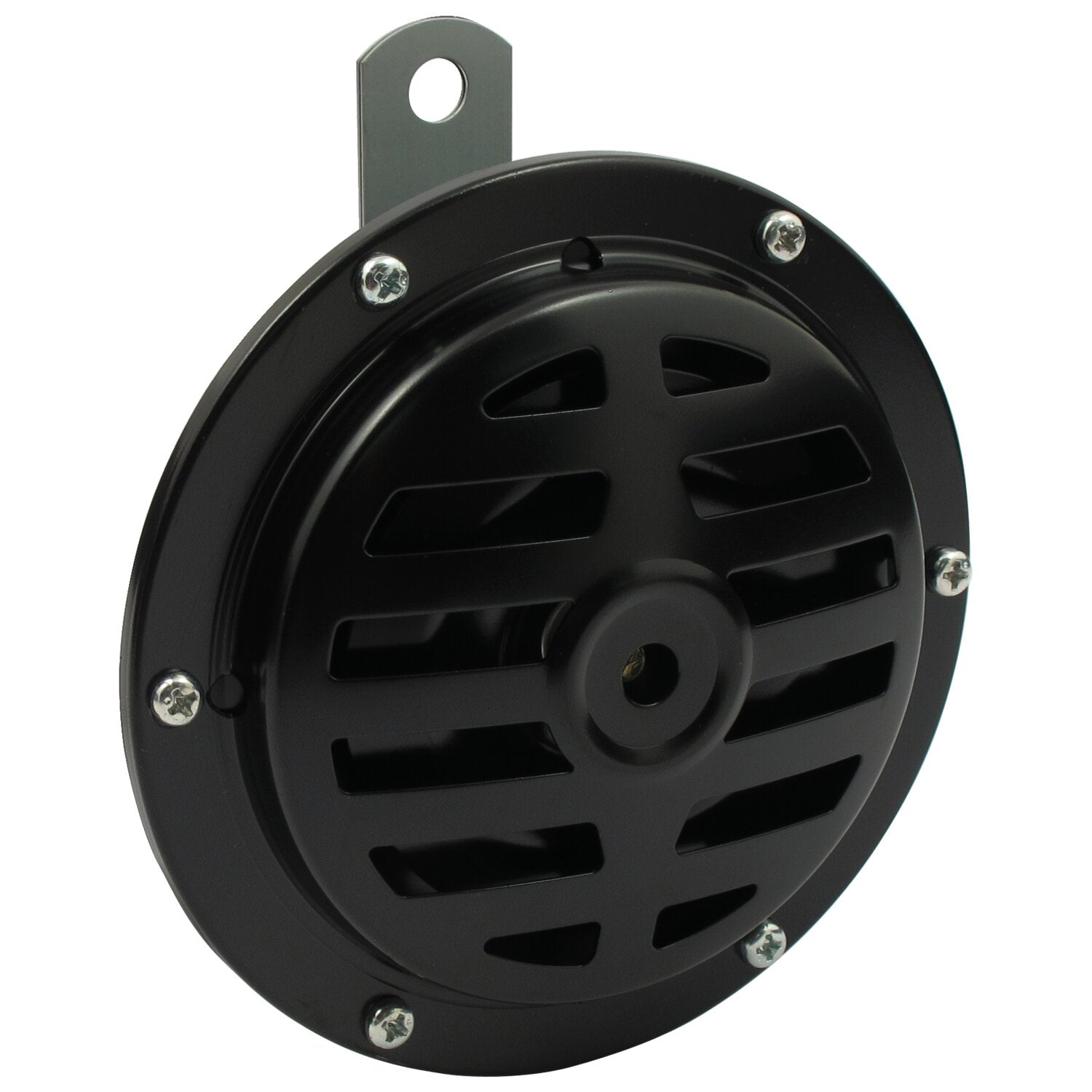 MCS Large springer style horn - 12-volt - Black
