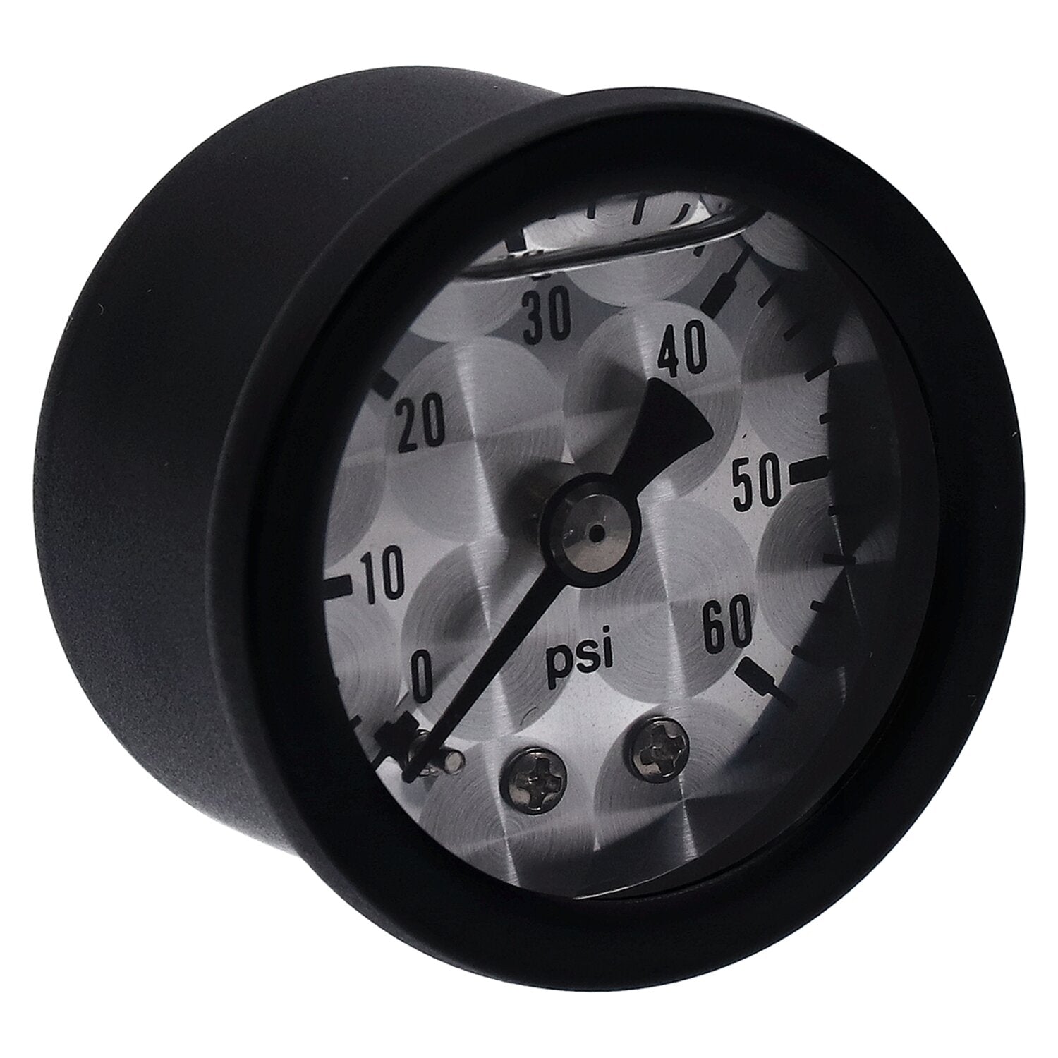 Marshall oil pressure gauge 0-60 PSI - Black housing