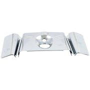 MCS Fork panel kit 3-piece - Ribbed - Chrome