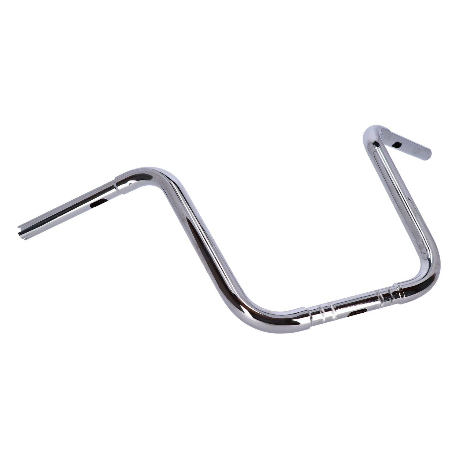 MCS 1-1/4" Buffalo Apehangers 12" high chrome