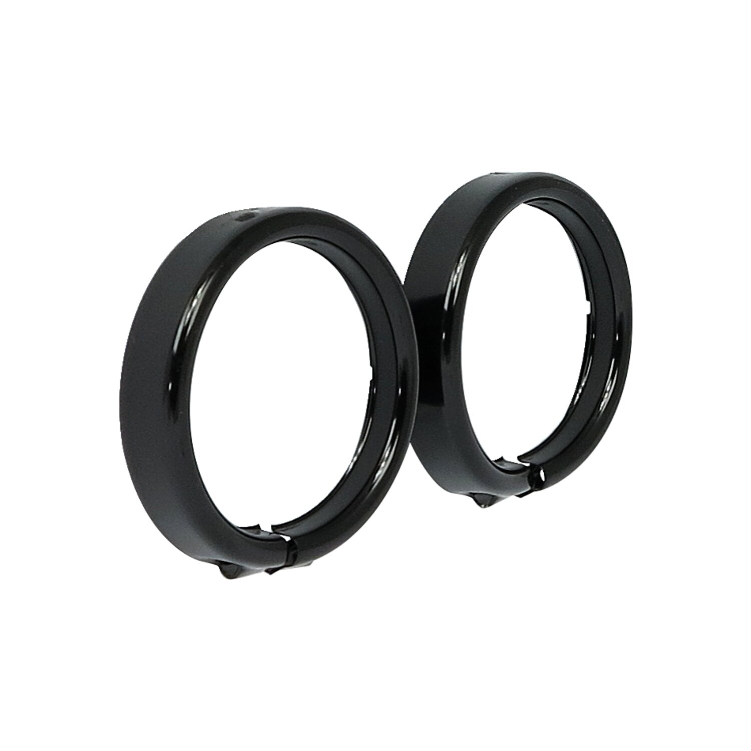 MCS Recessed trim rings - turn signals - Gloss black