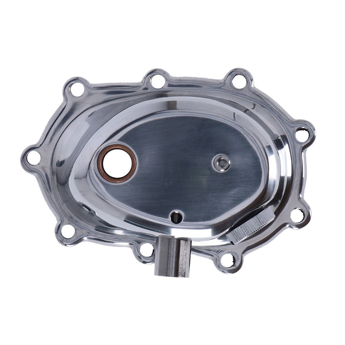 MCS Transmission end cover - kickstart - Polished