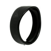MCS Recessed trim ring with visor - 5-3/4" headlamp - Black