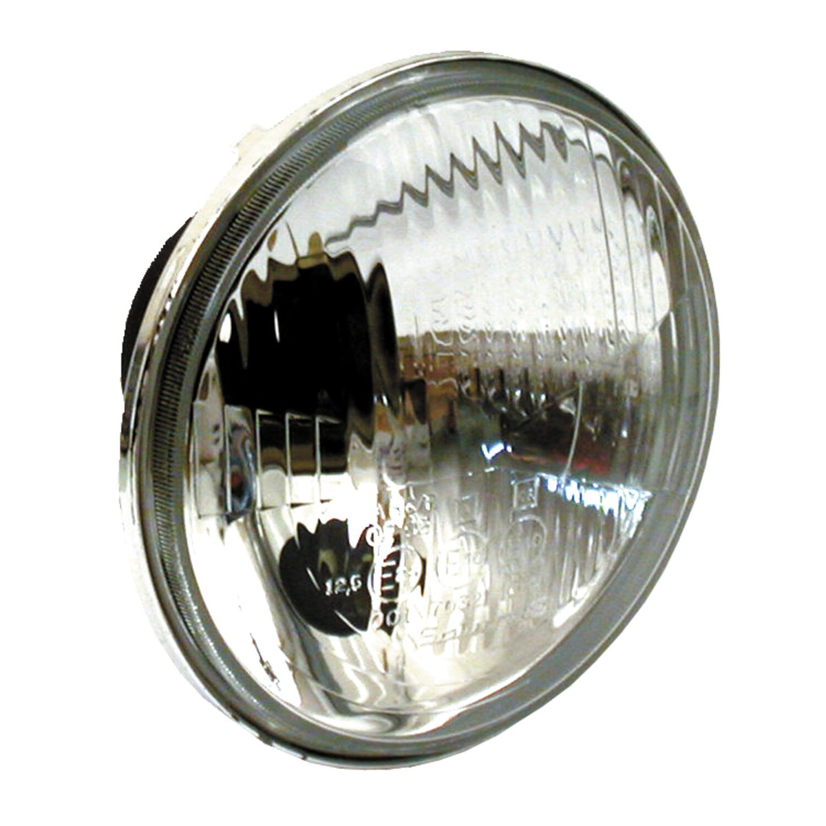 MCS Headlamp unit H4 - Ribbed lens - 5-1/2"