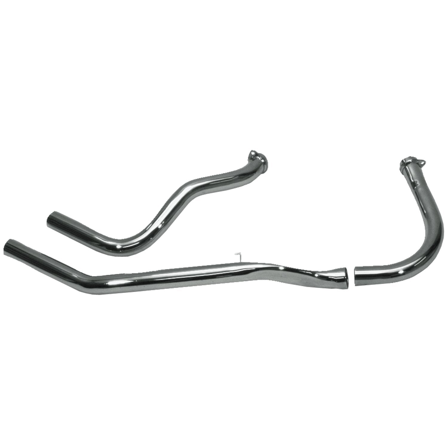 Paughco Upswept head pipes - over transmission Slash cut